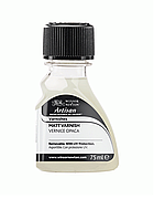 Лак матовый для водорастворимых масляных красок с UV-защитой Winsor&Newton, 75мл