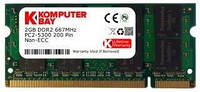 Оперативна пам'ять Komputerbay 2 ГБ DDR2 667 МГц PC2-5300