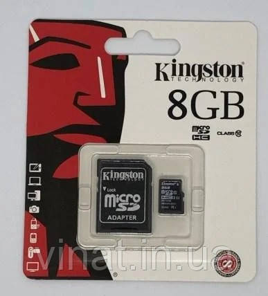 Карта пам'яті micro Kingston 8GB