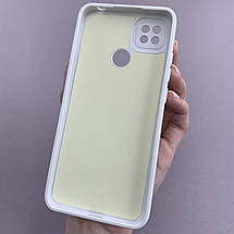 Чохол для Xiaomi Redmi 9C силіконовий кейс із захистом камери на телефон сяомі редмі 9с білий l8o, фото 3