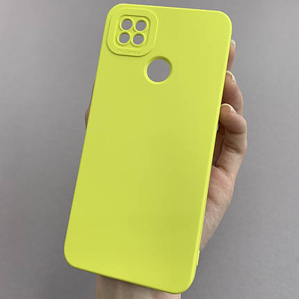 Чохол для Xiaomi Redmi 9C силіконовий кейс із захистом камери на телефон сяомі редмі 9с жовтий l8o, фото 1