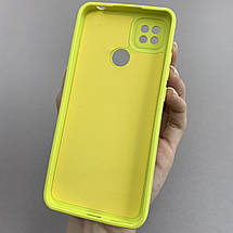 Чохол для Xiaomi Redmi 9C силіконовий кейс із захистом камери на телефон сяомі редмі 9с жовтий l8o, фото 3