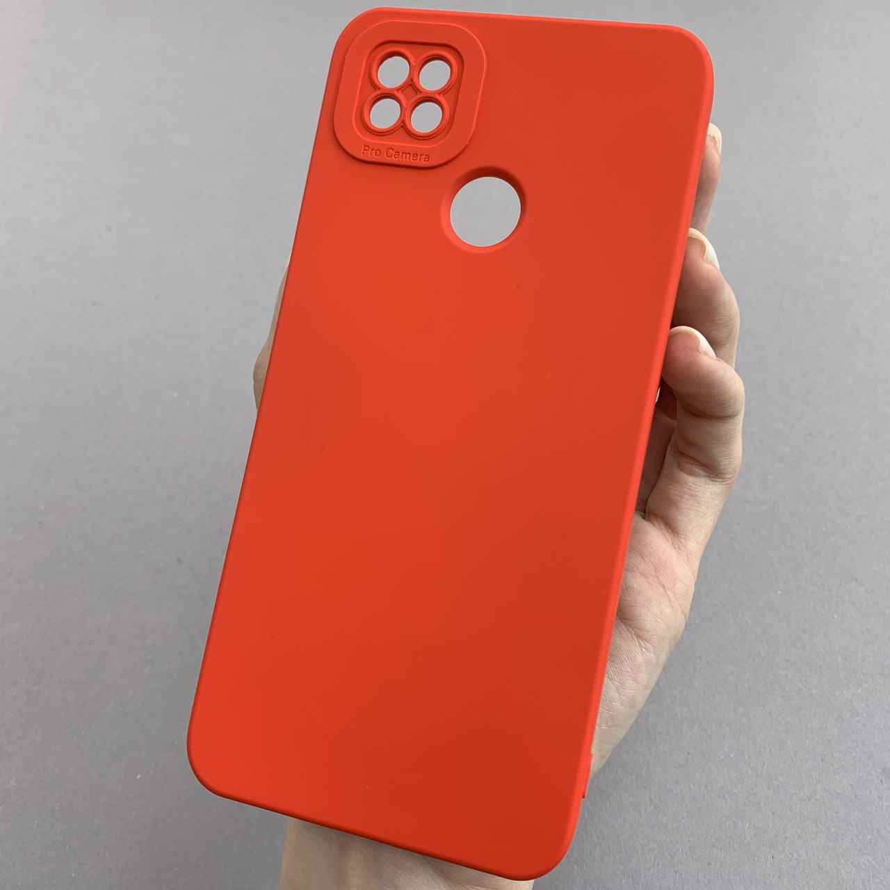 Чохол для Xiaomi Redmi 9C силіконовий кейс із захистом камери на телефон сяомі редмі 9с червоний l8o