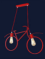 Люстра в стиле лофт красная велосипед 756PR7021-2 RED