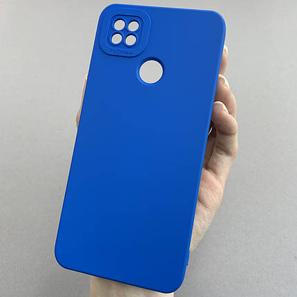 Чохол для Xiaomi Redmi 9C силіконовий кейс із захистом камери на телефон сяомі редмі 9с синій l8o, фото 1