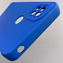 Чохол для Xiaomi Redmi 9C силіконовий кейс із захистом камери на телефон сяомі редмі 9с синій l8o, фото 6