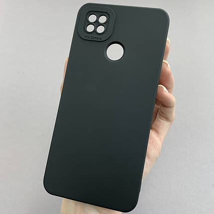 Чохол для Xiaomi Redmi 9C силіконовий кейс із захистом камери на телефон сяомі редмі 9с чорний l8o, фото 1