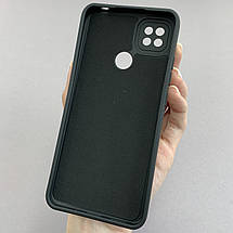 Чохол для Xiaomi Redmi 9C силіконовий кейс із захистом камери на телефон сяомі редмі 9с чорний l8o, фото 3
