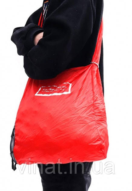 Складна компактна сумка шоппер Shopping Bag To Roll Up 33х40см