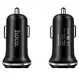 Автомобільний зарядний пристрій HOCO Z1 2 Usb, фото 5