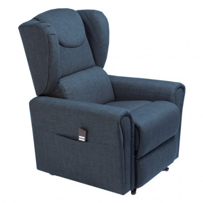 Підйомне крісло із двома моторами (синє) - OSD-BERGERE FM09-1LD-R, фото 1