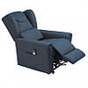 Підйомне крісло із двома моторами (синє) - OSD-BERGERE FM09-1LD-R, фото 2