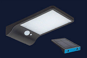 Вуличний світлодіодний прожектор-ліхтар з сонячною панеллю 914T1617 BK LED