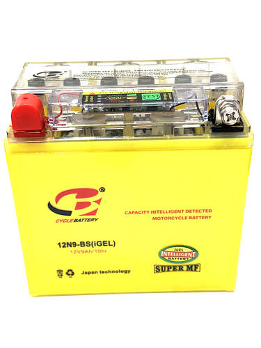 Аккумулятор мотоцикл 12V 9 Аh гель (высокий) 135*137*77 (ID#1452687428 ...