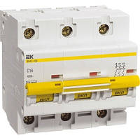 Автоматичний вимикач ВА47-100 3Р 100А 10кА х-ка "З" ІЕК