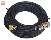 Шланг для підкачування коліс 6м під пістолет БРС з"єднання (Туреччина)