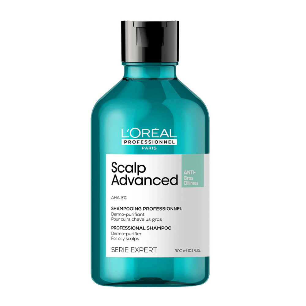 Очищаючий шампунь для жирного волосся Szampon L'Oréal Professionnel Serie Expert Scalp Advanced Anti Oiliness