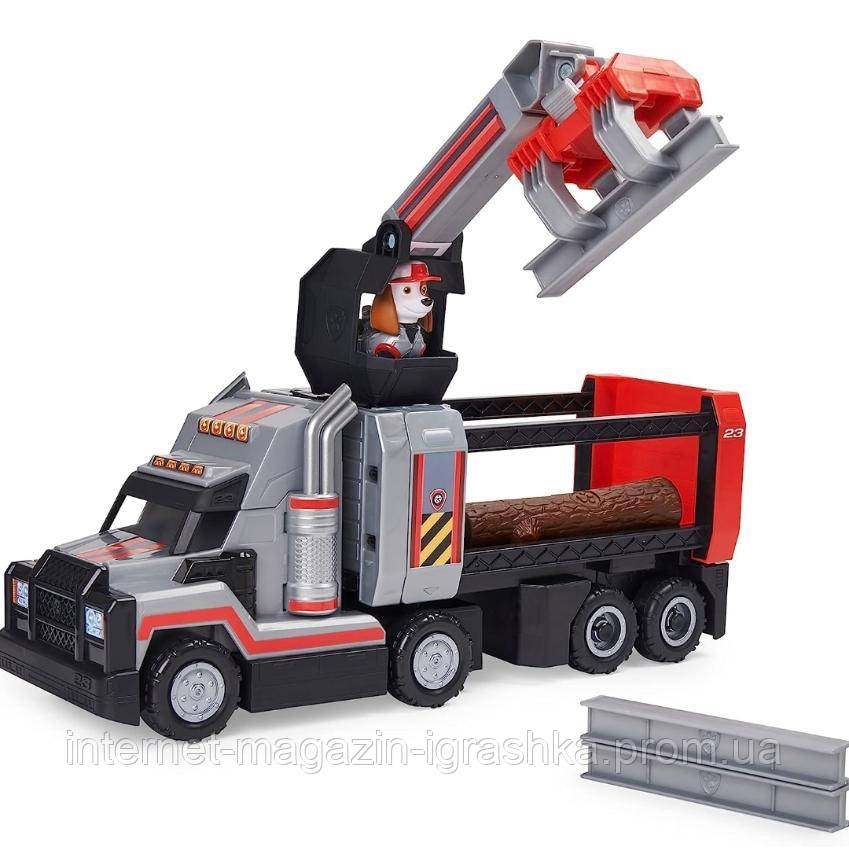 Щенячий патруль лесовоз манипулятор Эла Paw Patrol Al s Deluxe Big Truck Toy - фото 7 - id-p1869657845