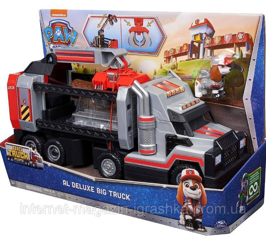 Щенячий патруль лесовоз манипулятор Эла Paw Patrol Al s Deluxe Big Truck Toy - фото 9 - id-p1869657845