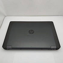 Б/в Ноутбук Б-клас HP ZBook 15 15.6" 1920x1080| Core i7-4800MQ| 8 GB RAM| 512 GB SSD| Quadro K2100M 2GB, фото 3