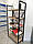Металевий стелаж LOFT 1500х600х300, фото 5