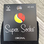 Шкарпетки чоловічі короткі бамбук із сіткою Super Socks, арт 038, розмір 39-42, чорні, 038, фото 4