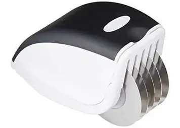 Мультифункціональний ніж для нарізки 3 в 1 Rolling Mincer w-53 | Універсальний ручний ніж із часниковим пресом