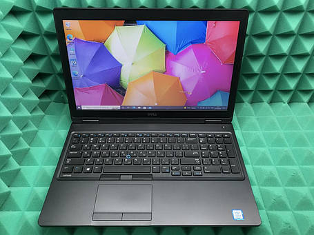 Б/в Ноутбук Б-клас Dell Latitude 5580 15.6" 1366x768| Core i5-7300U| 8 GB RAM| 128 GB SSD| HD 620, фото 1