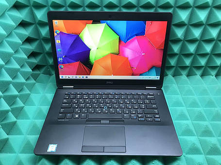 Б/в Ультрабук Б-клас Dell Latitude E7470 14" 1920x1080| Core i5-6300U| 8 GB RAM| 256 GB SSD| HD 520, фото 1