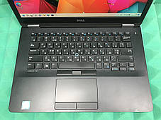 Б/в Ультрабук Б-клас Dell Latitude E7470 14" 1920x1080| Core i5-6300U| 8 GB RAM| 256 GB SSD| HD 520, фото 4