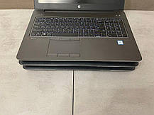 Б/в Ноутбук HP ZBook 15 G3 15.6" 1920x1080| Core i7-6700HQ| 16 GB RAM| 512 GB SSD| Quadro M1000M 2GB, фото 6