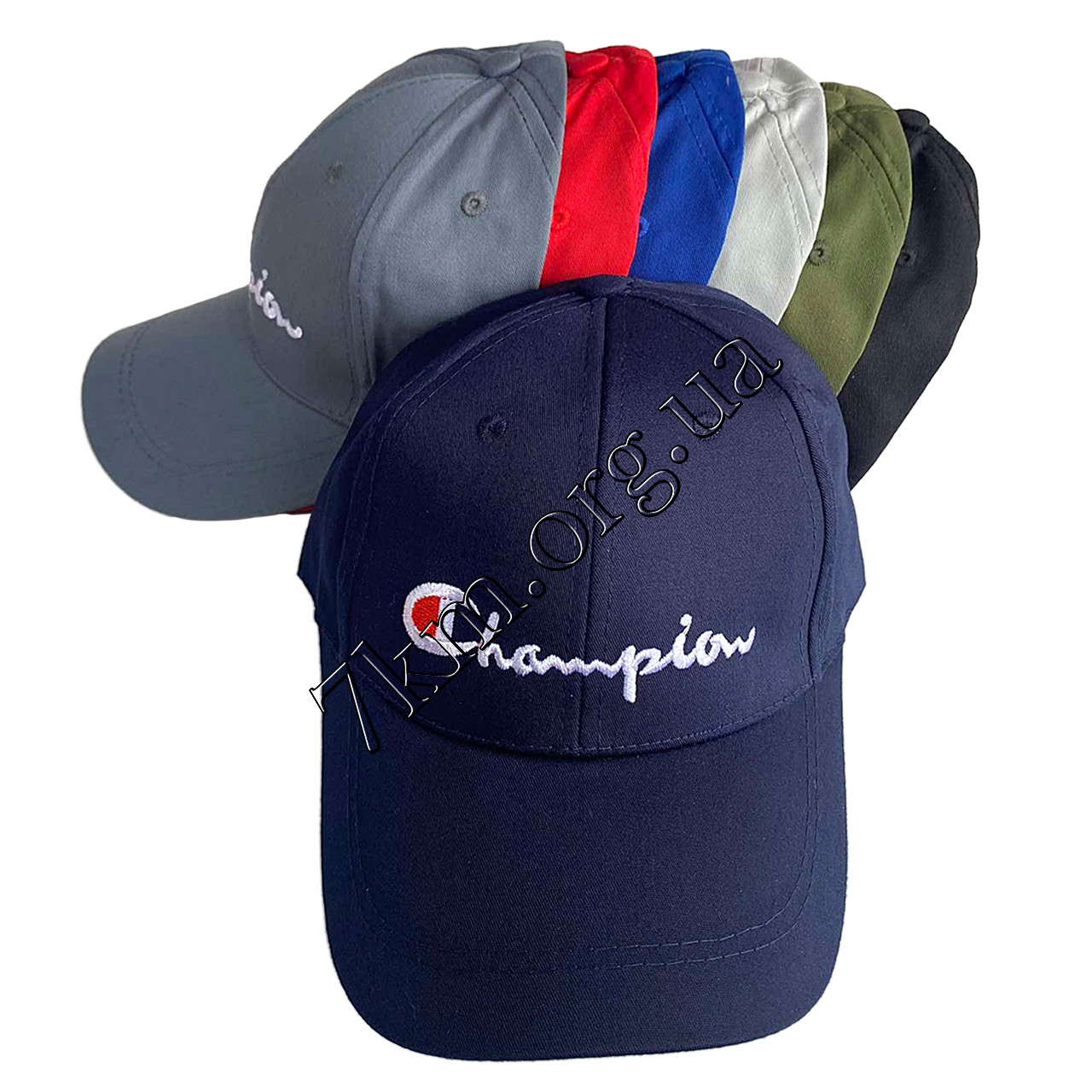 Кепка чоловіча Оптом "Champion" 58р. бавовна Д22, фото 1