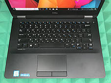 Б/в Ультрабук Б-клас Dell Latitude E7470 14" 1920x1080| Core i7-6600U| 8 GB RAM| 256 GB SSD| HD 520, фото 4