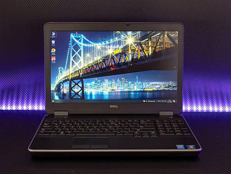 Б/в Ноутбук Dell Latitude E6540 15.6" 1920x1080| Core i5-4310M| 4 GB RAM| 500 GB HDD| HD 4600, фото 1