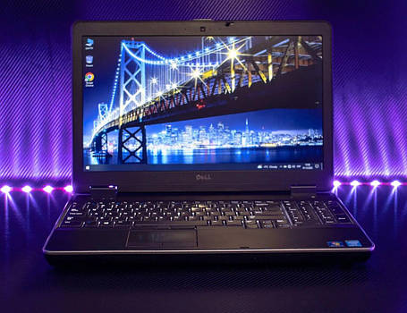 Б/в Ноутбук Б-клас Dell Latitude E6540 15.6" 1366x768| Core i5-4300M| 4 GB RAM| 120 GB SSD| HD 4600, фото 1