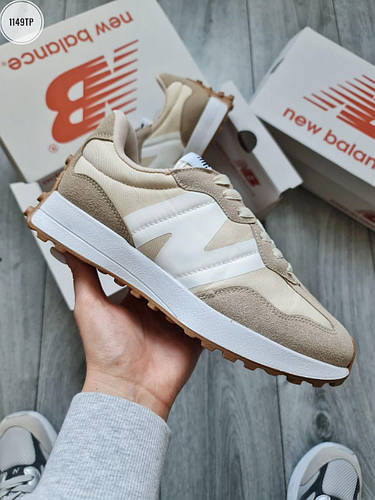 Купить New Balance 327 Бежевые кроссы мужские. Крутая мужская обувь Нью ...