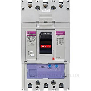 Автоматичний вимикач ETI 004671102 EB2 400/3S 400А 3р (50кА)