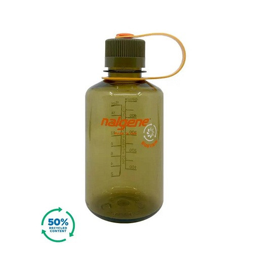 Пляшка для води Nalgene Narrow Mouth Sustain Water Bottle 0.47L, фото 1