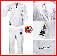 Кімоно для карате ADIDAS K220C біле WKF форма одяг спортивне дитяче карате