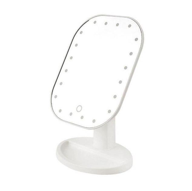 Дзеркало Cosmetic Mirror з підсвіткою — HHO71, Білий