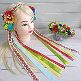 Набір віночок + ріже. family look у українському стилі., фото 2