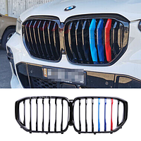 Решётка ноздри для BMW (БМВ) X5 series G05 (2018-...) Глянец M-color