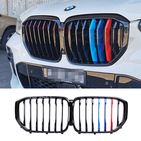 Решітка ноздрі для BMW (БМВ) X5 series G05 (2018-...) Глянець M-color