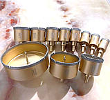 Алмазна коронка 50 мм під дриль для керамограніту та твердої плитки з центрувальним свердлом, фото 4