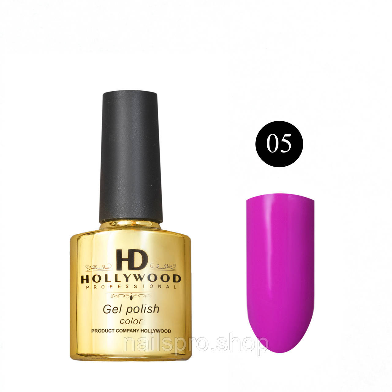Гель лак HD Hollywod № 05, 8 ml.