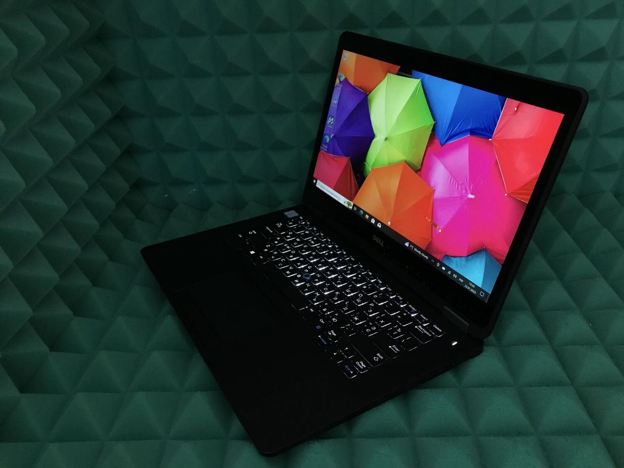 Б/в Ультрабук Dell Latitude E7470 14" 2560x1440 Сенсорний| Core i5-6300U| 8 GB RAM| 120 GB SSD| HD 520