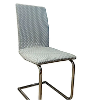Чехлы на стулья Турция со спинкой универсальные без юбки, универсальные чехлы на стулья кухонные Серый
