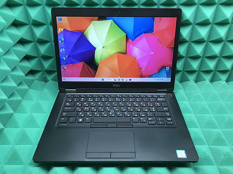 Б/в Ноутбук Б-клас Dell Latitude 5480 14" 1920x1080| Core i5-7300U| 8 GB RAM| 256 GB SSD| HD 620, фото 1