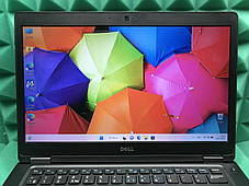 Б/в Ноутбук Б-клас Dell Latitude 5480 14" 1920x1080| Core i5-7300U| 8 GB RAM| 256 GB SSD| HD 620, фото 3