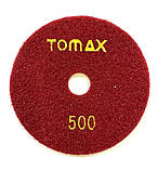Черепашка для плитки, граніту, керамограніту зерно 500 d100 TOMAX, фото 3